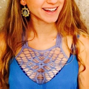 LF Dreamcatcher Bralette Light Blue